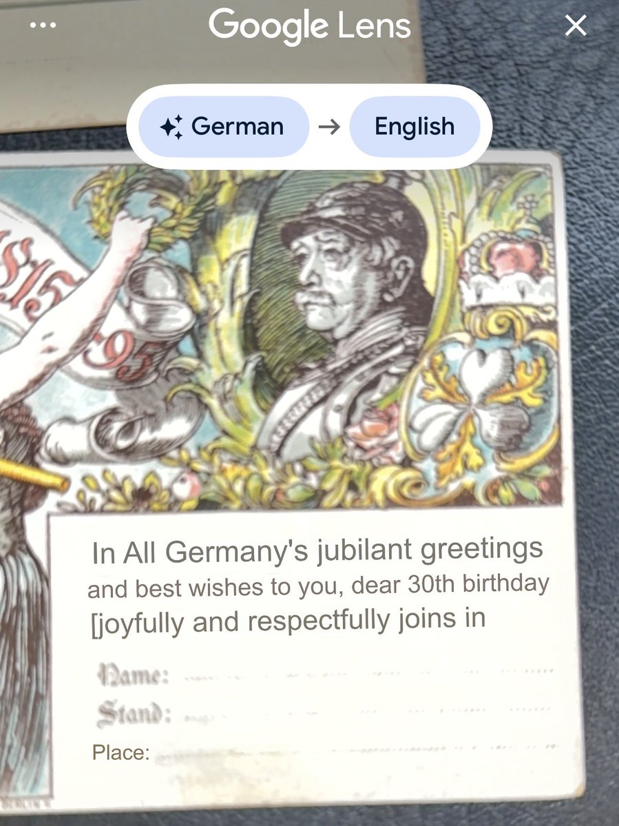 TGlenane's tweet photo. 
Prince Otto von Bismarck celebrated his 80th birthday on April 1, 1895, at his estate in Friedrichsruh, Germany.
Grateful subjects could send him a postcard - wishing him a happy birthday!
#philately #stamps #StampCollecting https://t.co/wNYDlYomgf