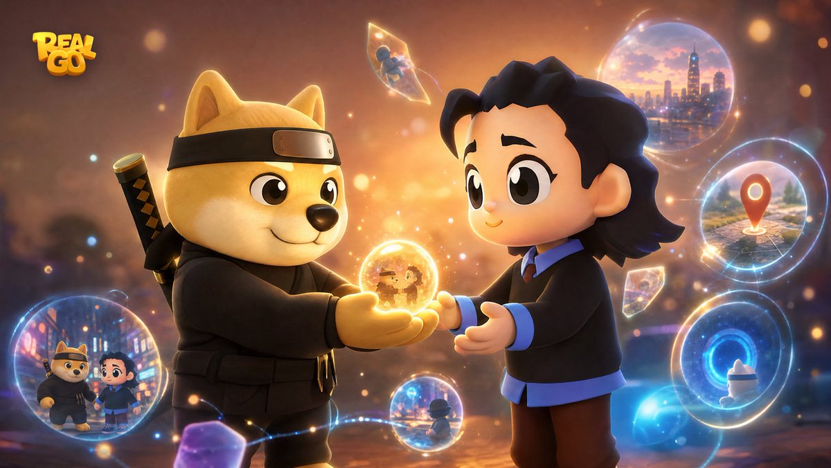RealGoOfficial's tweet photo. AI Agents are becoming increasingly capable of "getting things done." Could a Meme pet better understand your adventures in the future? 

RealGo is exploring the integration of AR, AI, and Web3. If your pet could remember a single shared experience, what would you hope for it to remember?