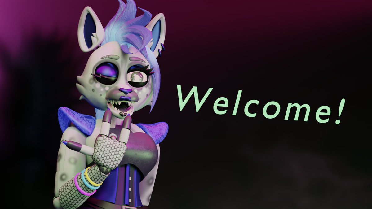 taytzu_'s tweet photo. This is my girl Helenor the Hyena!  

#fnaf #securitybreach #art #ocㅤㅤㅤ https://t.co/MyyXjRfcc6
