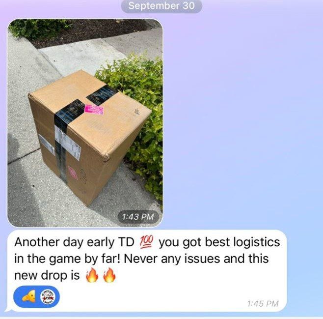 DaquandZa's tweet photo. You still trippin to order ? Everyone be getting their touch down in bulk 🫩

Let’s keep going family 🔥I love y’all so much GGs❤️ https://t.co/EUcy2RSVKk