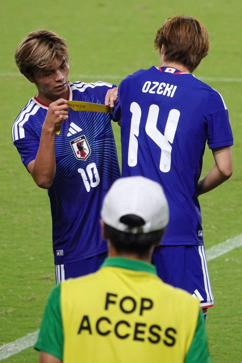__f10f92's tweet photo. つぐくんに巻いてもらって託されたキャプマ🤝🏻🇯🇵 https://t.co/32HZdu5PEN