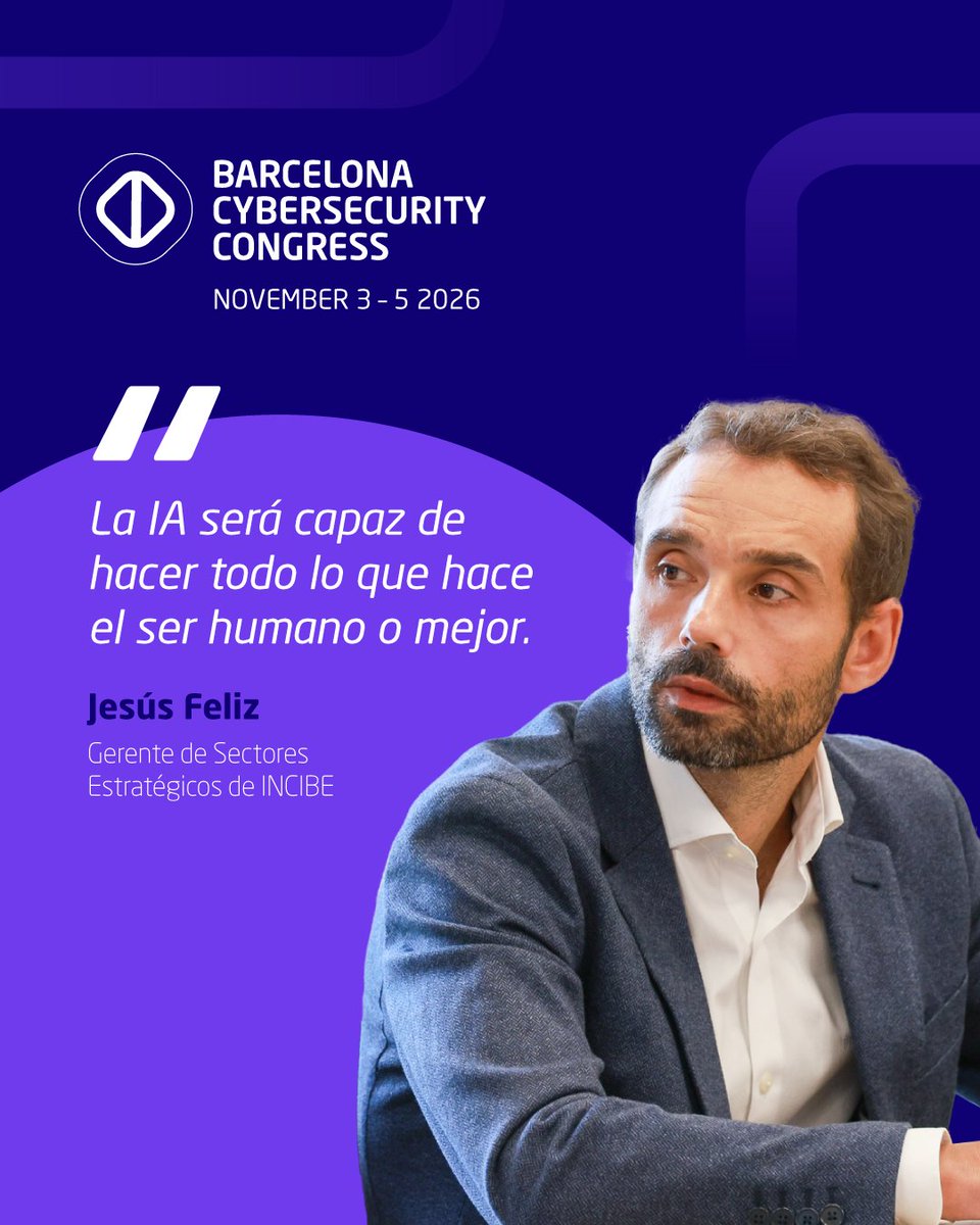 BcnCyberCon's tweet photo. What does a more secure digital future look like in the age of AI? 🔐

At the round table organized by @ElConfidencial and @fira_barcelona as part of Barcelona Cybersecurity Congress #BCC26, experts from the technology and financial sectors shared their perspectives on how artificial intelligence is transforming the cybersecurity landscape.

The discussion explored the need to stay ahead of emerging threats, strengthen digital resilience and find the right balance between innovation and security.

▶️ See some of the key reflections shared during the session.

@INCIBE
@ING_news
@TelefonicaTech
@TefTech_EN
@ibercaja

#Cybersecurity #ArtificialIntelligence #AI #DigitalTransformation