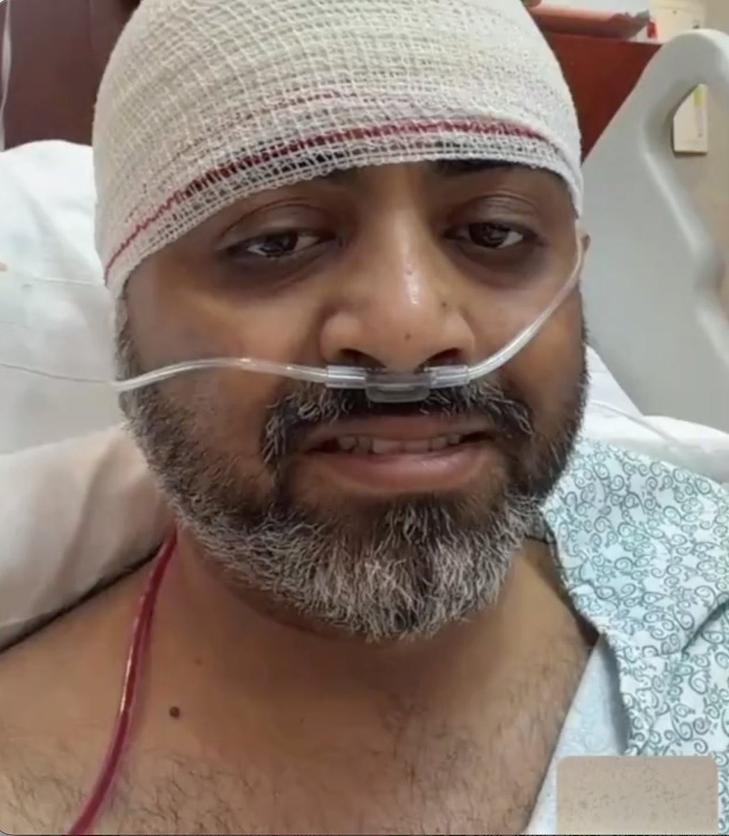 HenMazzig's tweet photo. “I knew I couldn’t let the passengers die”

FlyDubai pilot Smit Machchhar has spoken from his hospital bed. 

Speaking to the India 🇮🇳 PM, Smit recounted the moments of the attack, his fears of the plane going down, and knowing he had to make one last push to save the innocent people on the flight. 

We all thank him for his bravery and wish him a speedy recovery!
