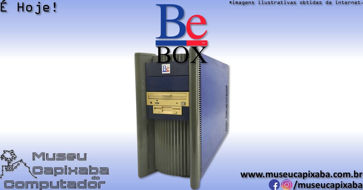 museucapixaba's tweet photo. É hoje! O microcomputador BeBox de 1995.
+em https://t.co/LP0m25wEUQ
#MuseuCapixaba #mcc #éhoje #museu #Geek #ES #BeInc #BeLabs #BeMachine #BeBox #BeOS #Blinkenlights #JeanLouisGassée #SteveSakoman #PowerPC #Multimídia #smp #Multitasking #ATTHobbit #Haiku #MacOS #NeXT #OpenBeOS https://t.co/U35GMJwjAp