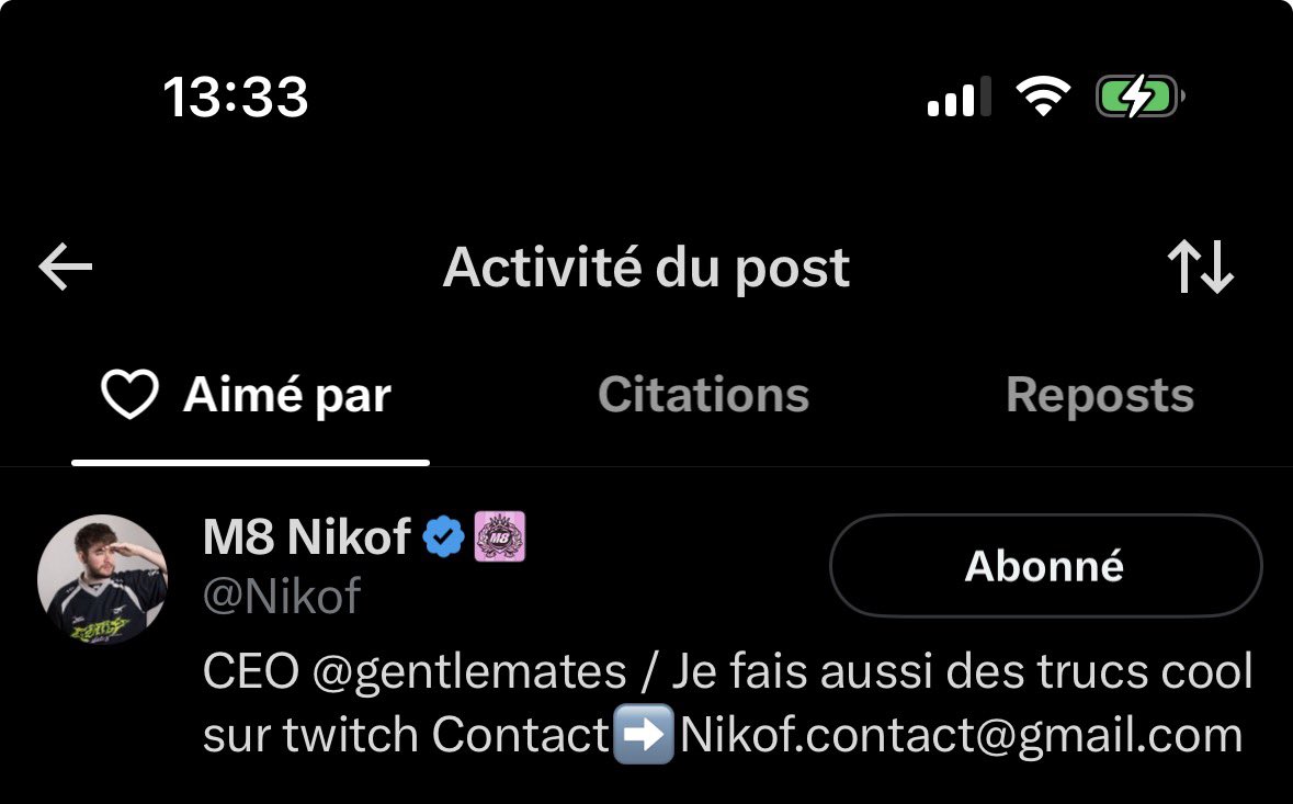 HostGen7's tweet photo. Notre CEO @Nikof approuve! C’est notre prochaine mission prioritaire! 

Si certains veulent participer à l’effort de guerre, n’hésitez à mettre sous le post d’origine si vous préférez qu’on se mobilise sur la BF ou la realistic. On peut s’organiser pour être assez nombreux via un discord et voir faire des tournois commu ou autres!

#M8SKY2027 #M8SCROLL2027 #M8POLLO2027