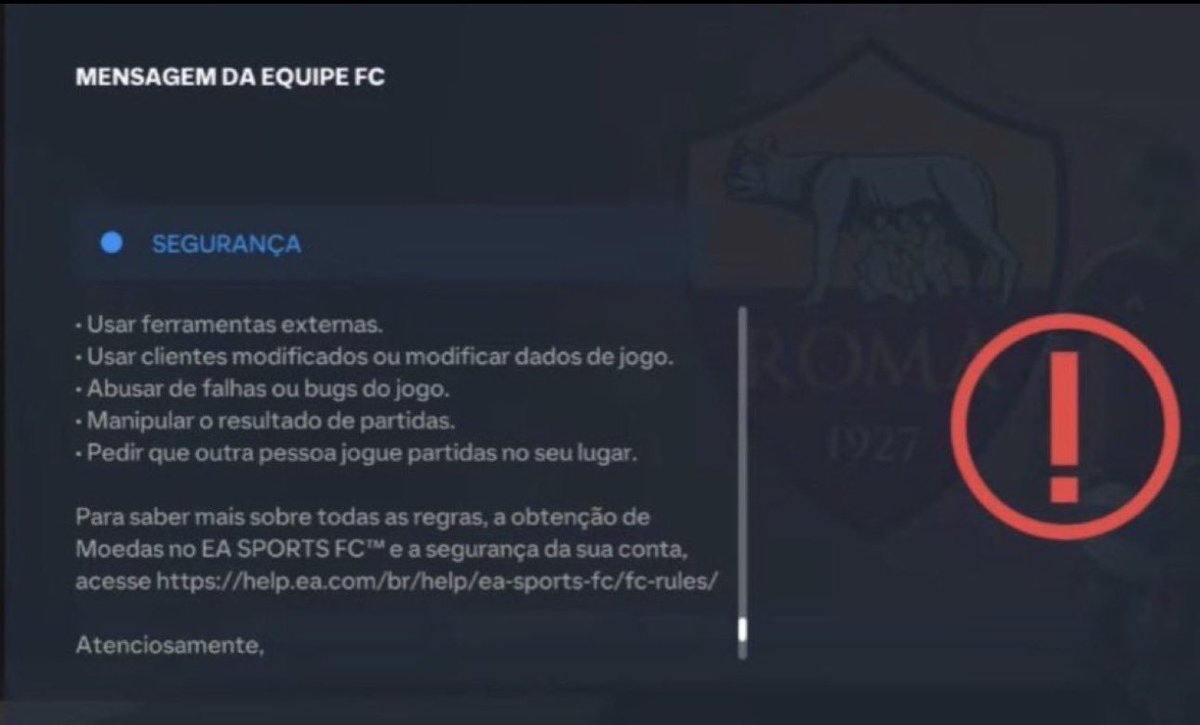 UltimateFutNews's tweet photo. 🚨 FC 27 FREE WIN WARNING! ⚠️

A player reportedly got banned after scoring an own goal and quitting immediately to give away a win.

👀 If you’re giving away wins, avoid doing this as it could trigger suspicious activity detection.

📌 Not officially confirmed by EA https://t.co/WxDrpaIDcc