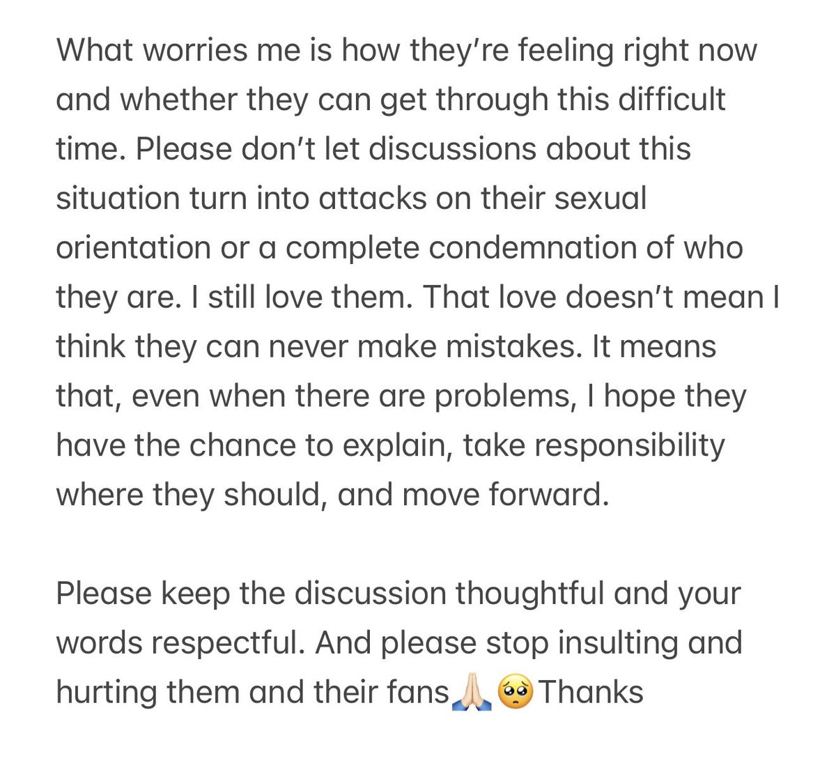 siyi0621's tweet photo. 🥺🙏🏻请容许我用中、英、泰三种语言，分享一些关于ShellyPundao 这次事件的个人感受。原本想保持沉默，但近期部分留言与攻击，确实给我带来了困扰，所以还是决定说出自己的想法，作为Teddies的心声🥺🤍

Please allow me use 3 languages to speak out my opinion

#shellypundao #shellybenda #pundao https://t.co/acR5Nl4bIp