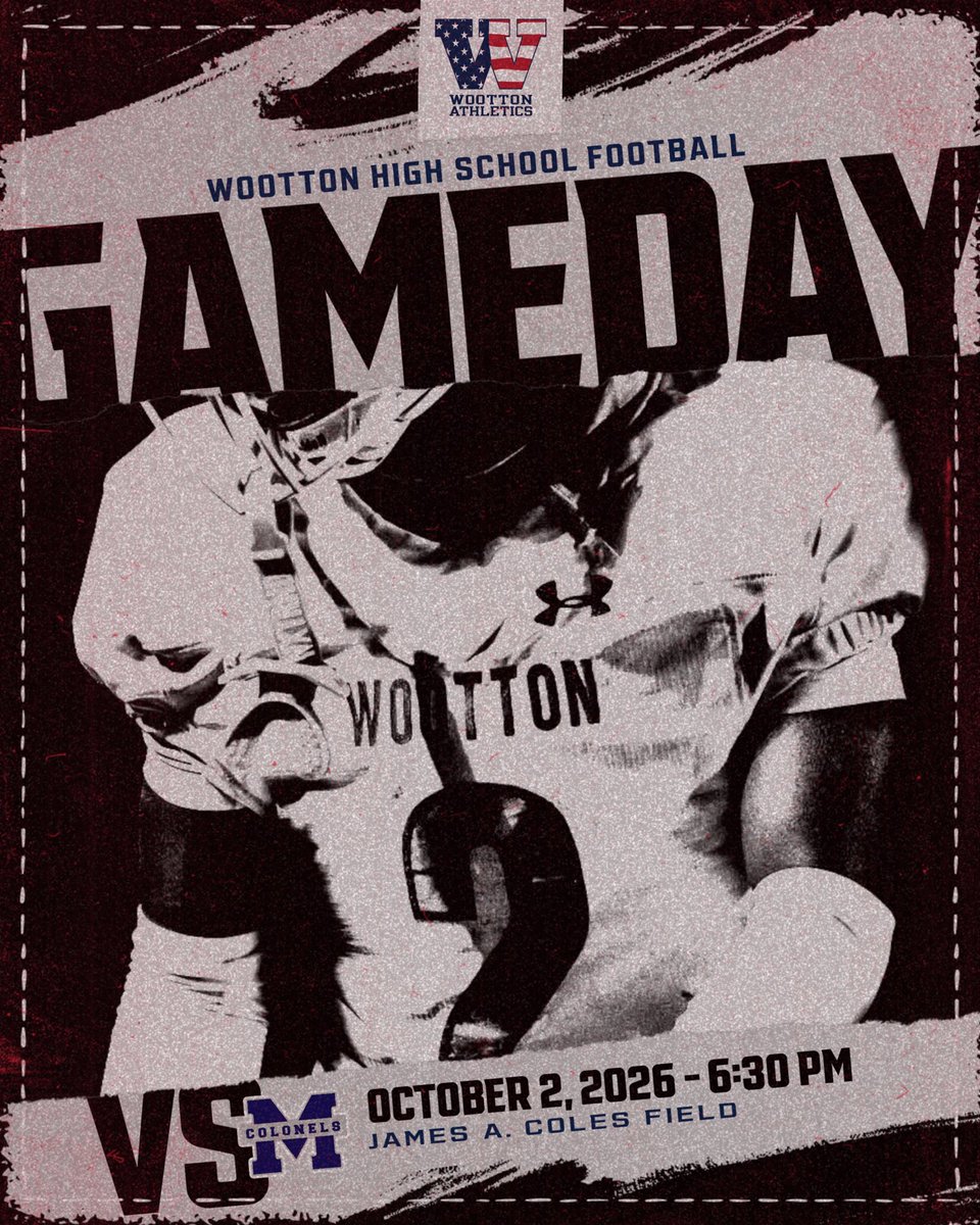 RollPatsFB's tweet photo. It’s HOMECOMING‼️ Calling on ALL of the Wootton community to pack the stands tonight as we take on the colonels! 
#WinTheDay https://t.co/IViQUFcI9d