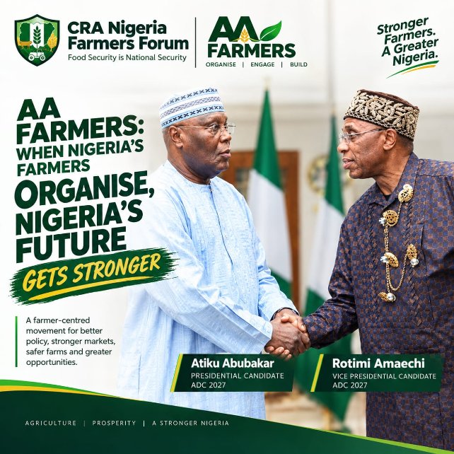RetsonTedheke01's tweet photo. We Are #AAFarmers! Nigeria Matters When Nigerians Work For Nigeria To Be Great!
#VoteADC
#VoteAtiku
#NigeriaFirst
#TinubuMustGo
#BringBackSubsidies
@atiku
@ChibuikeAmaechi
@raufaregbesola
@ADCNig
@CRA_NGFarmForum
@CRA_Advocacy https://t.co/Yu4J4svPXv