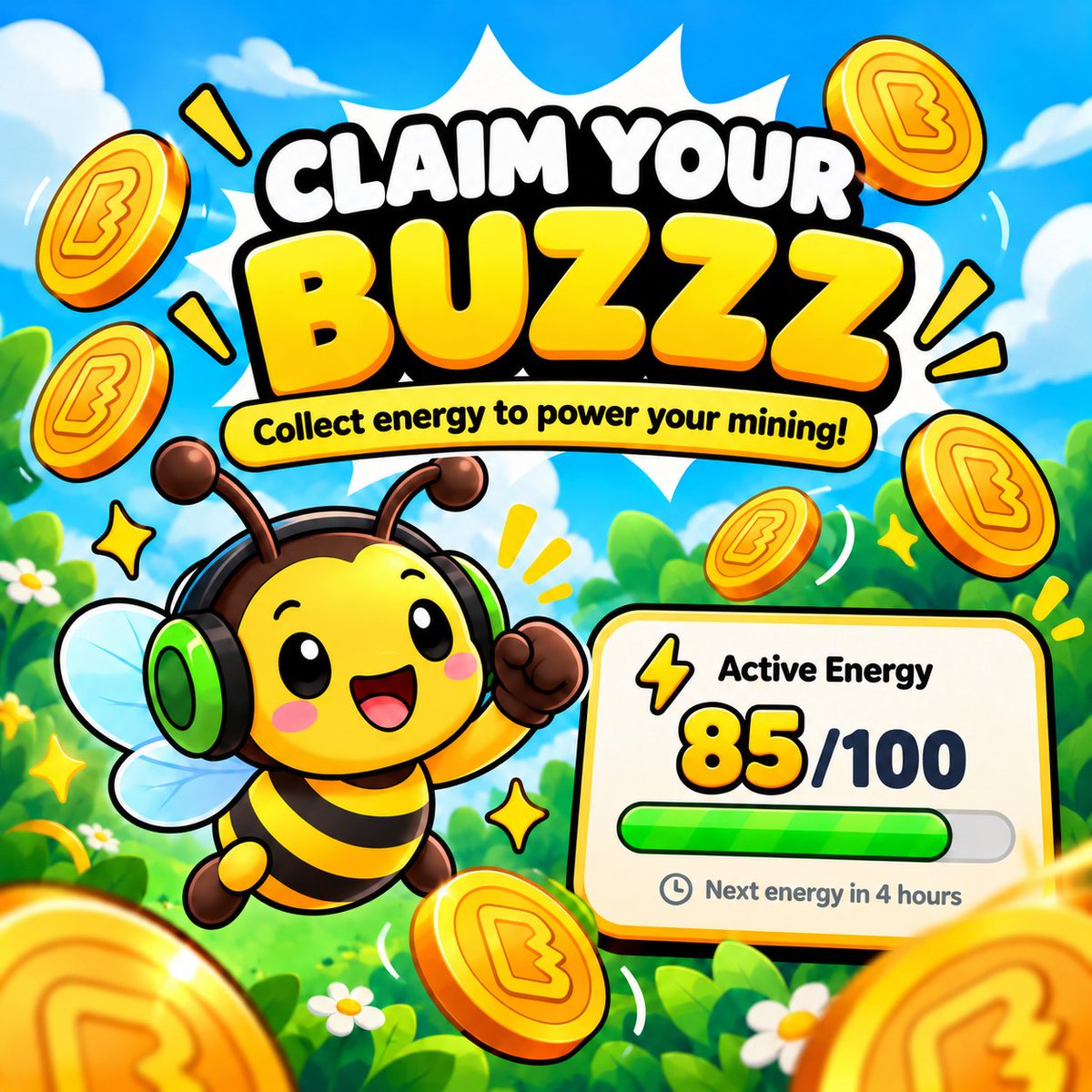 thebuzzznetwork's tweet photo. BUZZZ is built around participation, not passive mining.

No fake users.
No ads.
No unnecessary battery drain.

Just a real community where activity builds your progress.

Mine. Participate. Level up.

#BUZZZ #BUZZZNetwork #CryptoMining #AirdropAlert https://t.co/z6J1WLd5t9