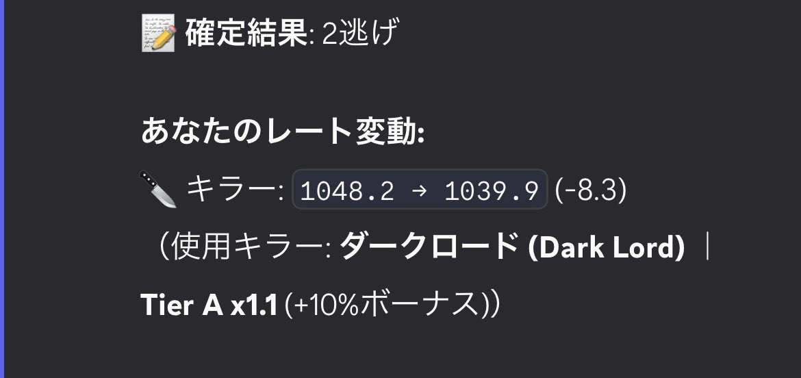 YSD_DbD's tweet photo. 今日の結果はこんな感じでした
参加される方は私の分も頑張ってください！ https://t.co/db0mA7NOz5