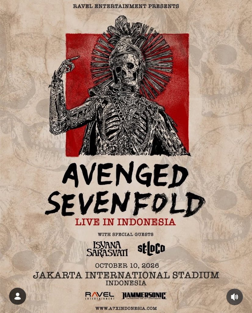 thvaifaivu's tweet photo. wtb tiket avenged sevenfold jakarta cat 3, cari yg underprice butuh 2 tix 

tags a7x wtb wts jakarta https://t.co/NUR8YbgqTX