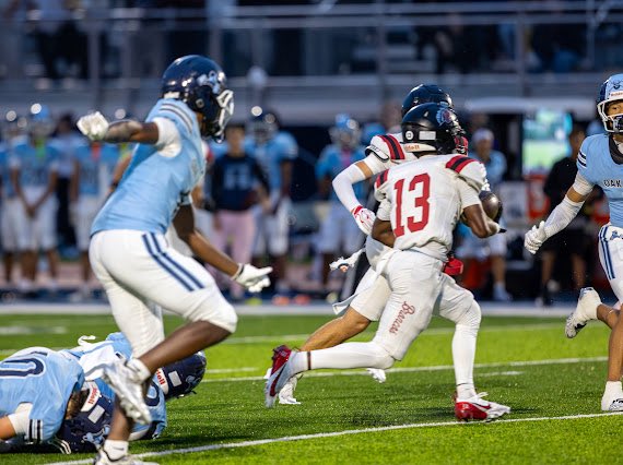 _AaronMcIntosh's tweet photo. 💥 GAME DAY!
7 PM @ Bronco Stadium
@LSNorthFootball vs. St. Joe Central
#GoTime https://t.co/GH8QYqoRPu