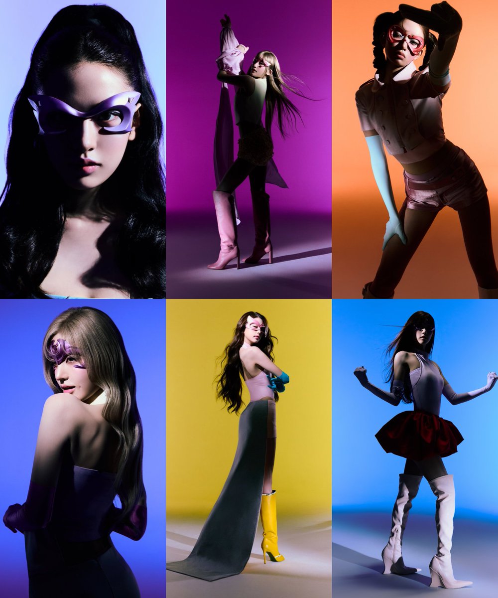 AboutMusicYT's tweet photo. IVE are superheros in new concept photos for their upcoming comeback. https://t.co/yR6QC7zmhk