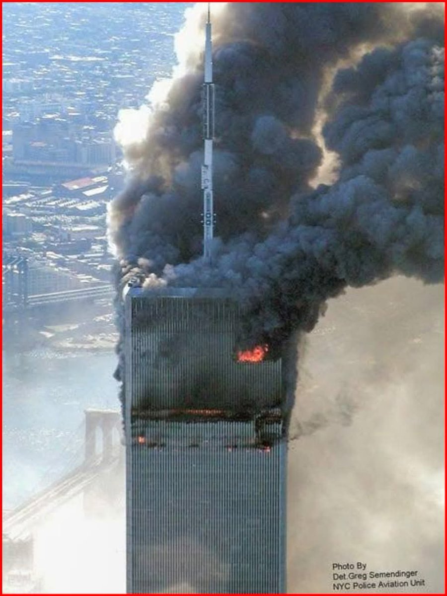 Daytobehappy's tweet photo. Today is October 2nd and New York City has forgotten 9/11 but we never will! There is the North Tower standing alone without its famous twin and its still so hard for me to believe that only two and a half hours before my mother had gotten to work and was due to go on vacation in only 5 days. If New York City doesn't want to remember her and all the others killed that day we will stand up for them!