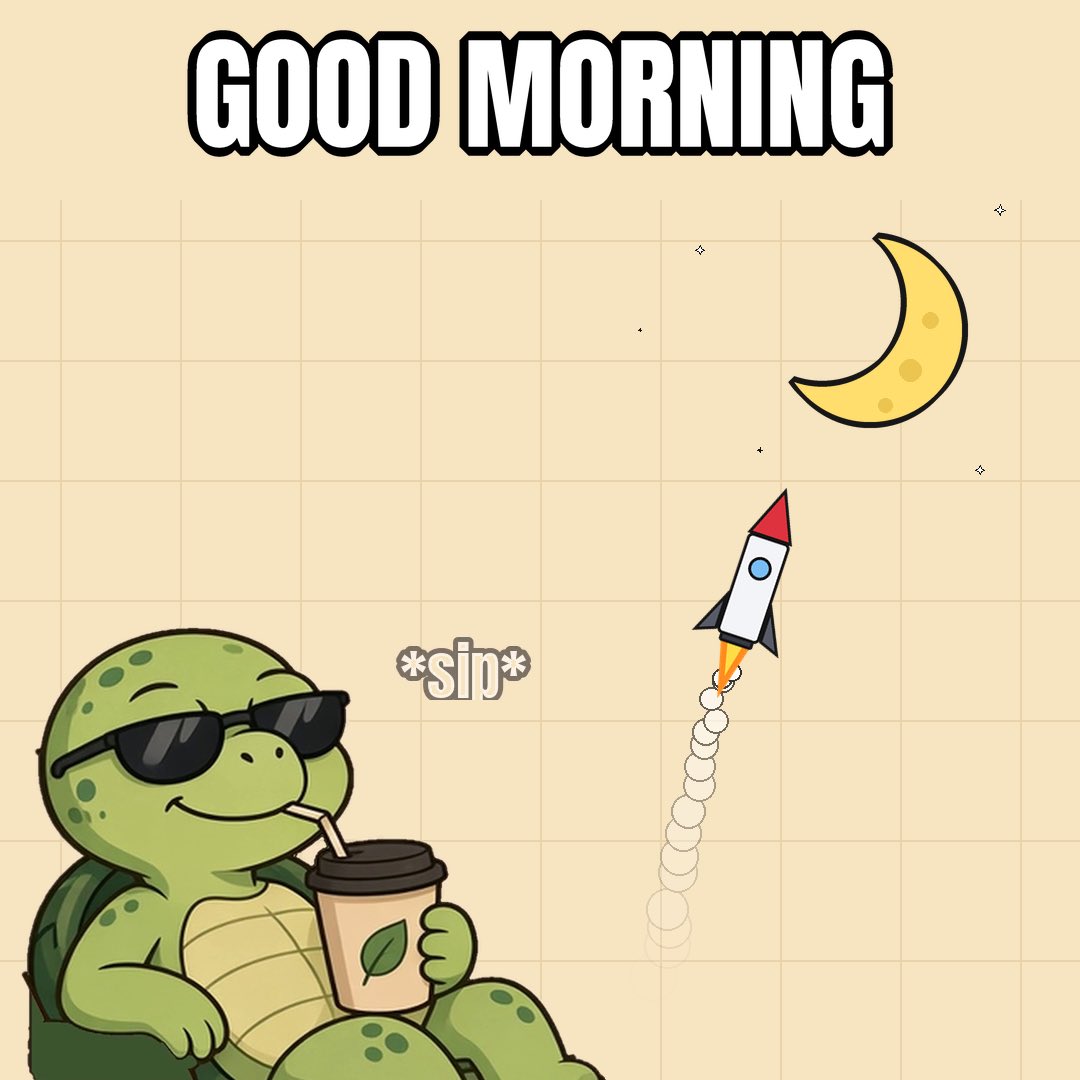 EffectiveDecel's tweet photo. Gm, family. I’m feeling really Zoomy today 🚀🫣 The forecast is coffee 🐢☕️ with a heavy chance of FOMO-ing on $MASK ⛈️ Not financial advice. https://t.co/PeBfxUvQEx