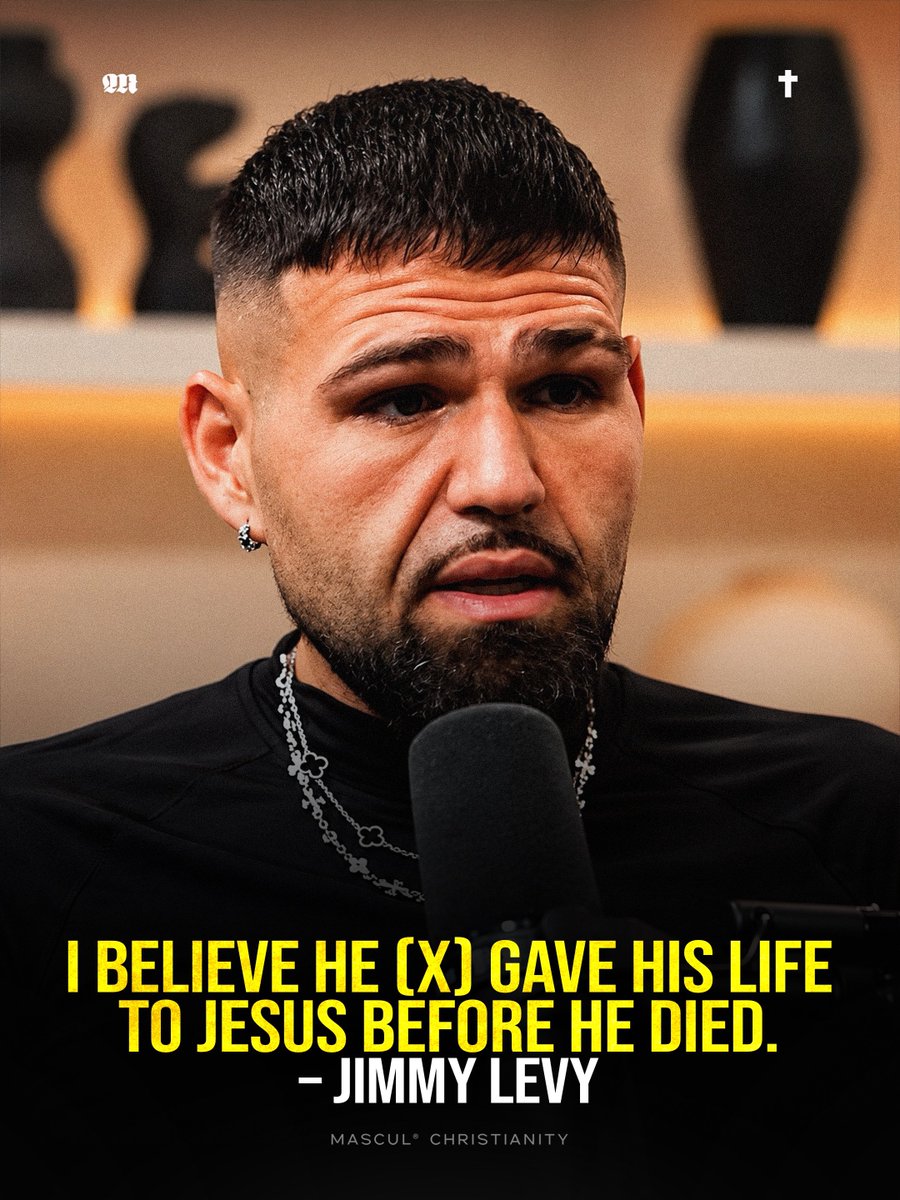 masculchristian's tweet photo. Jimmy Levy says he believes #XXXTentacion gave his life to Jesus before he was killed in 2018. Levy later appeared on X’s posthumous song “wanna grow old (i won’t let go),” released on Bad Vibes Forever in 2019. https://t.co/VD9hF0uKRS