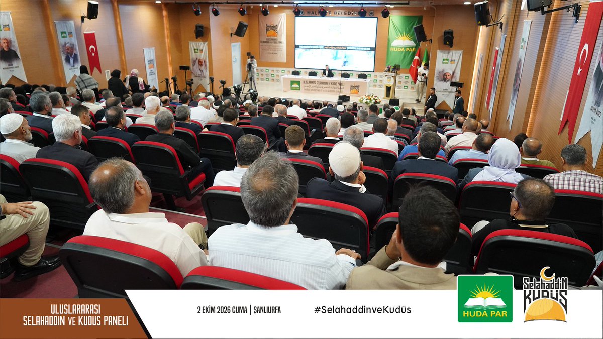 HurDavaPartisi's tweet photo. 📍Uluslararası Selahaddin ve Kudüs Paneli

Genel Başkan Vekilimiz Sayın İshak Sağlam, açış konuşmalarını gerçekleştirdi.

#SelahaddinveKudüs https://t.co/93y1RakRDQ
