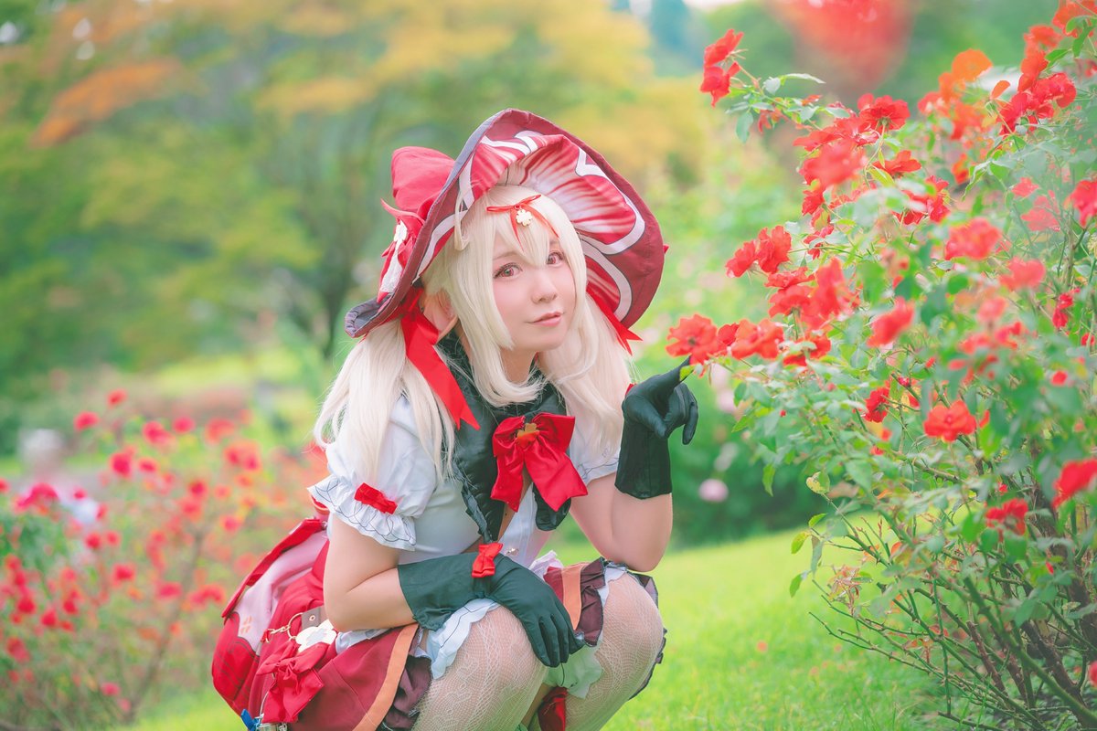 asukamizuki's tweet photo. 【Cos 　原神　クレー】

｢ランララーン♪｣　

~~~~~~~~~~~~~~~~
#薔薇コス 
photo:@kmkm_mfmf 
~~~~~~~~~~~~~~~~
私の拙い語彙力を読解し完璧に構図仕上げてくださり🥹いつも感謝感激雨霰 https://t.co/uOCZX8U4zi