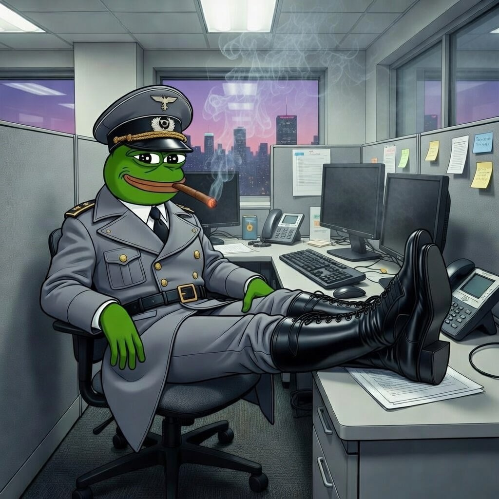 The_Wireman's tweet photo. Gm have a great Friday and a very antisemitic weekend frens https://t.co/PRUPMMyeDD