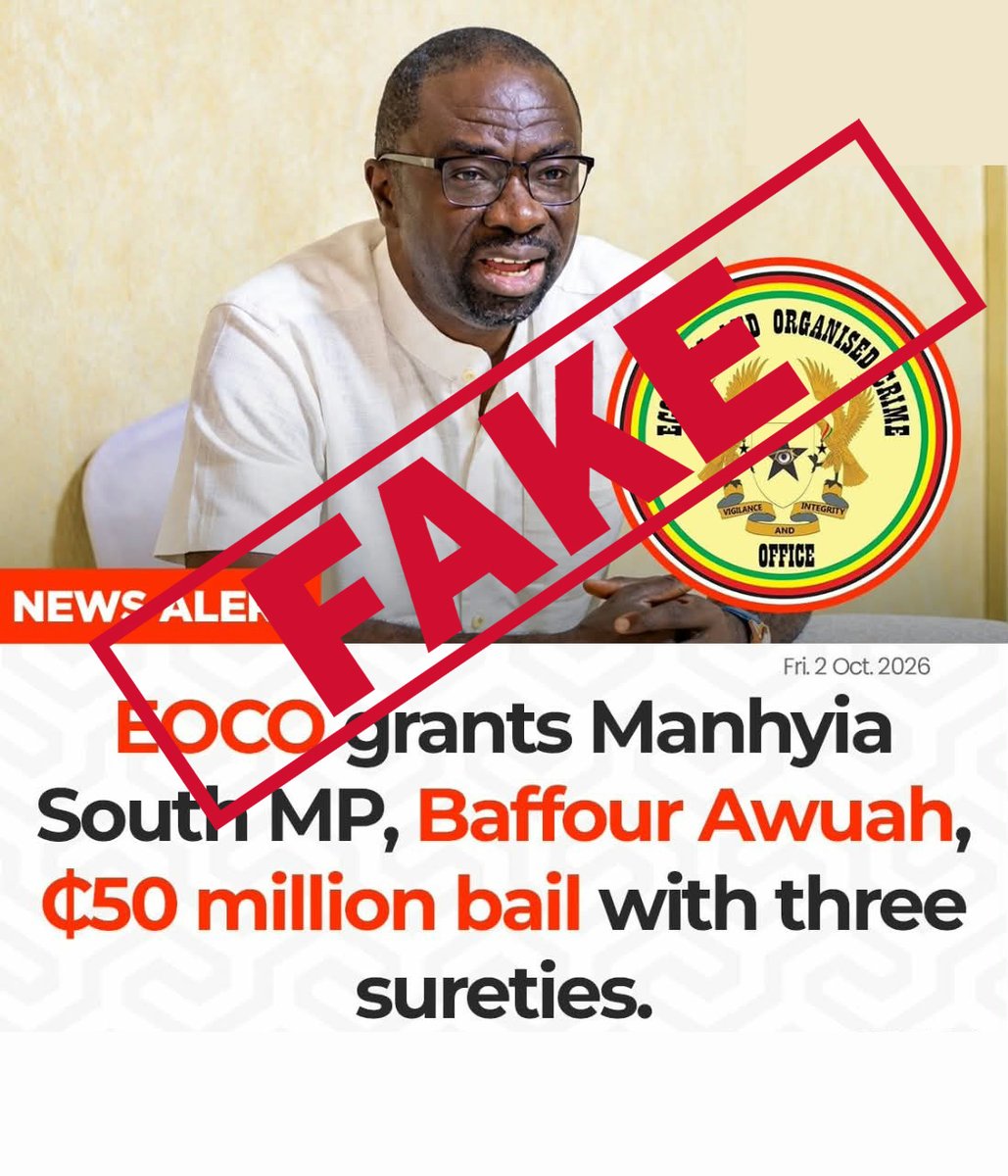 EOCOghana's tweet photo. Kindly disregard this information.

#public #media #ghana https://t.co/Jh1SGKhWhn