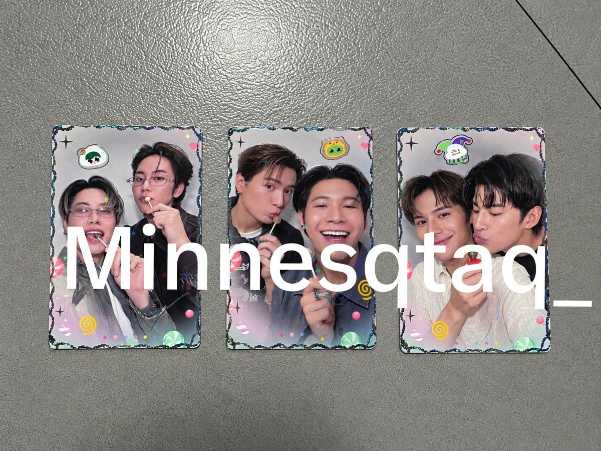 Minnesotaq_'s tweet photo. WTS | Secret random card

1.3k
สนใจ dm ค่ะ free shipping ✅

#GMMTVFANIVAL2026HappyFamily 
#ตลาดนัดgmmtv https://t.co/GdRUUF5DmN