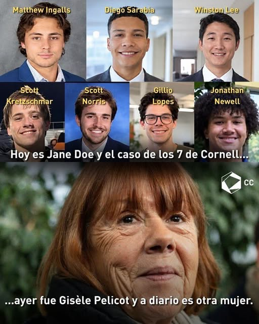 ItzaCherbonneau's tweet photo. 57 hombres sabían lo de Cornell y más de 50 supieron lo de Gisèle; millones de hombres son testigos y callan cuando otros agreden mujeres, se pasan fotos indebidas, las acosan o las asesinan.
Muchos hombres, en algún momento, han vivido o han visto cosas así y no han hecho nada. https://t.co/LvofbAEhf1