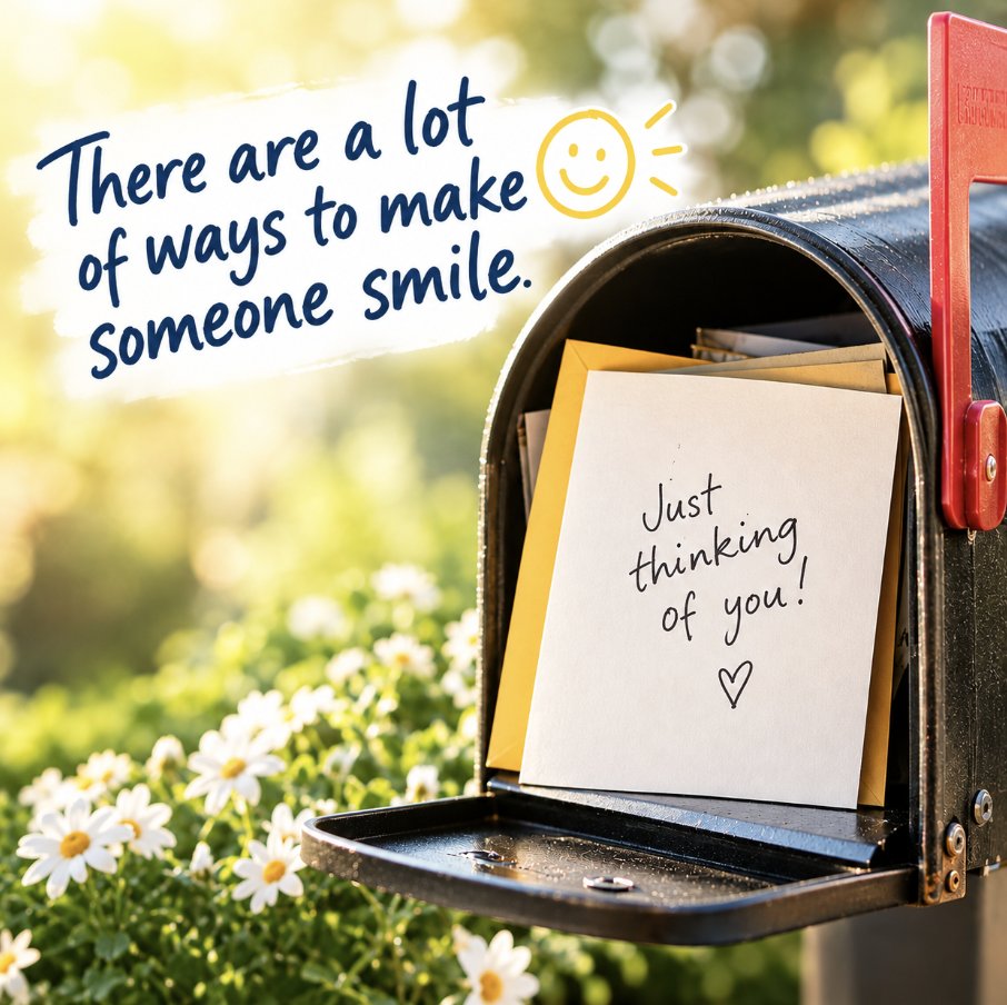 USPosted's tweet photo. Call us old fashioned. We call it a #FeelGoodMail moment. 💌 Because sometimes the best notifications come from the mailbox. #WorldSmileDay #MailConnectsUs #KeepUSPosted https://t.co/STYAvrU04n