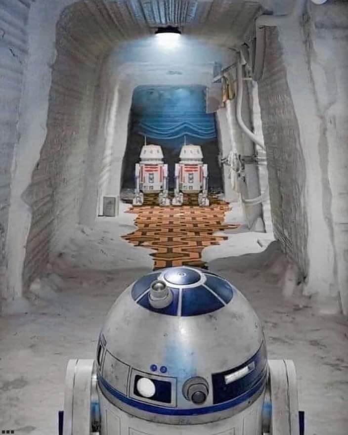 MarshallJulius's tweet photo. Come beep with us Artoo, forever and ever and ever. #Halloween #StarWars 🎃 https://t.co/CY085hm2Bd