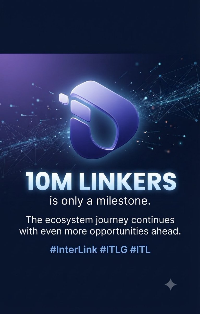 MUSTAPHA4433's tweet photo. $ITL continues to connect people and build new opportunities across the Web3 ecosystem. 

Stay focused, keep building, and keep believing in the journey. 

#InterLink #ITL #ITLG https://t.co/XZmVR1O788