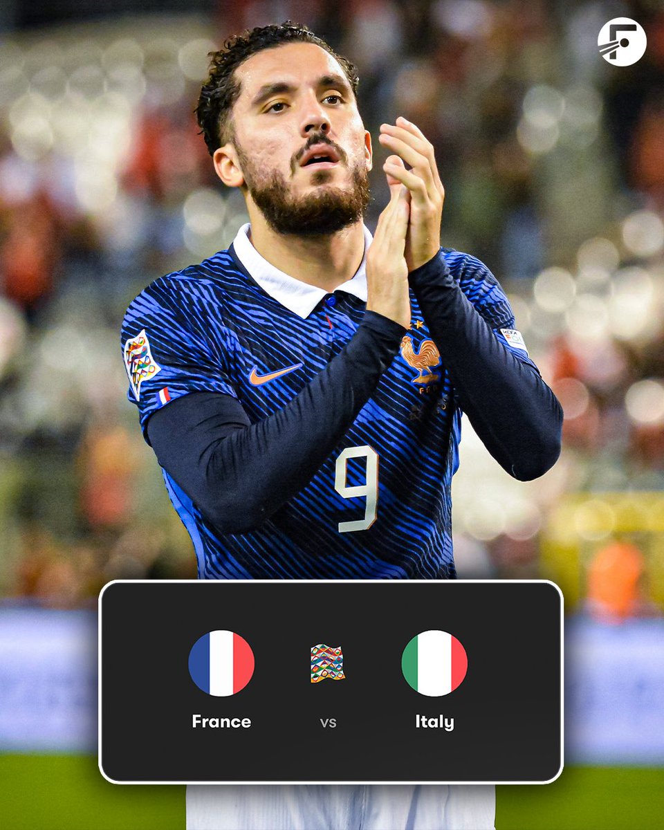 FotMob's tweet photo. 📊 All of the previous four games between France and Italy have ended with the scoreline 3-1.

Another 3-1 tonight? 👀 https://t.co/CbwwzH499S
