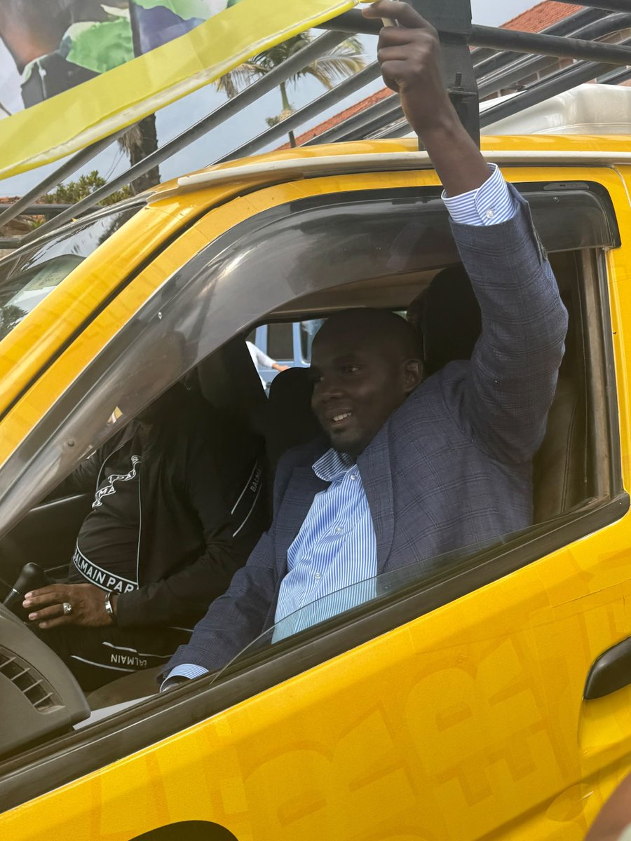 HonTwallafadil's tweet photo. Today we take the endorsement campaign a notch higher, one of our supporters Mr. @TugumeNelsonO of Inspire Africa Coffee has offered us an endorsement caravan to help us reach out and mobilize Ugandans to endorse Gen @mkainerugaba.

We will use the same caravan to amplify our anti-corruption campaign and also make our people aware of the existing Government programs.

I have received it on behalf of PLU on company of @chairtoyota National Vice Chairman, Commissioner @rutashararaS
and @MwesigyeFranks at the PLU Secretariat.

Thanks you Comrades for supporting Gen. @mkainerugaba.

Mobile tuko sawa