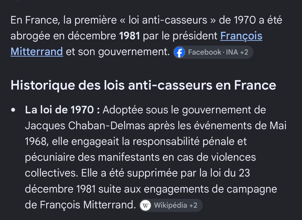 BaillonFab60216's tweet photo. Merci Mitterrand 💩 
CASSEURS : PAYEURS ! https://t.co/oU6Rj930B4