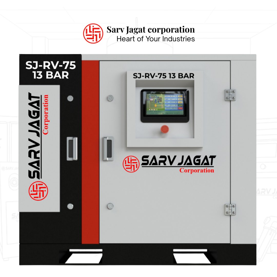 SarvJagat's tweet photo. π SJ RV75 VFD Screw Air Compressor | 75 HP | 13 Bar | 265 CFM | Sarv Jagat
#SarvJagatCorporation #VFDAirCompressor #75HPCompressor #13BarCompressor #265CFM #ScrewAirCompressor #HighPressureCompressor #IndustrialAirCompressor #CompressedAir https://t.co/FtjC527CGy