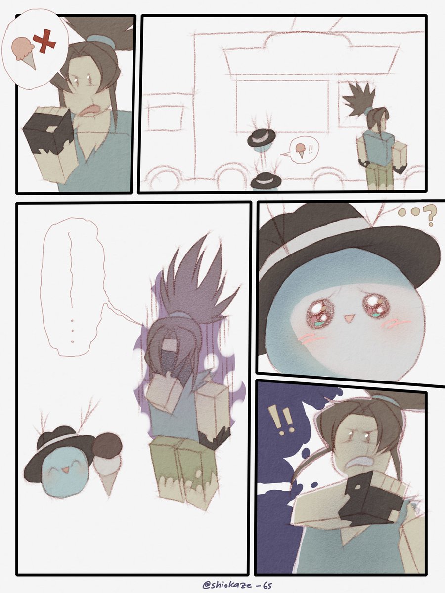 shiokaze_65's tweet photo. i wasn't used to drawing sam at the time, so i decided to redraw the comic
#nullscape https://t.co/iQCHjhZRqq