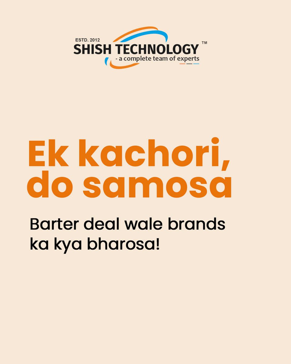 ShishTechnology's tweet photo. Ek Kachori, Do Samosa
Hamri Digital Marketing Par Hai Sabko Bharosa😎

Just following the trends at the best digital marketing company in Patna.

#ShishTechnology #BestDigitalMarketingCompanyInPatna #DigitalMarketingPatna #TrendingReels #OfficeHumor #CorporateLife https://t.co/QnG5llBLm6