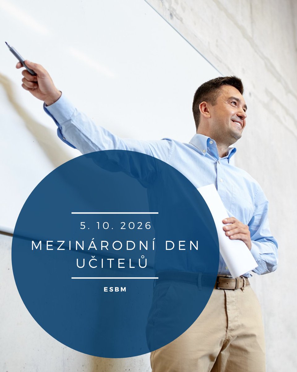 ESBM_MBA's tweet photo. Dnes patří poděkování našim lektorům. 💙
Za znalosti, zkušenosti, inspiraci i čas, který věnujete našim studentům. Za to, že propojujete teorii s praxí a pomáháte jim posouvat se dál.
Děkujeme, že jste součástí ESBM! 👏
#ESBM #DenUčitelů #DěkujemeLektorům https://t.co/mXUKhXaar4