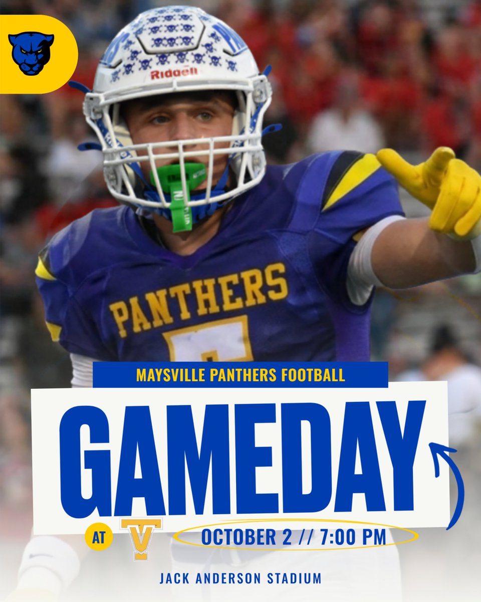 fballpanthers's tweet photo. Panthers are in Dresden tonight for an MVL showdown!! #HERO #MaysvilleFootball https://t.co/TuF01Ihp1L