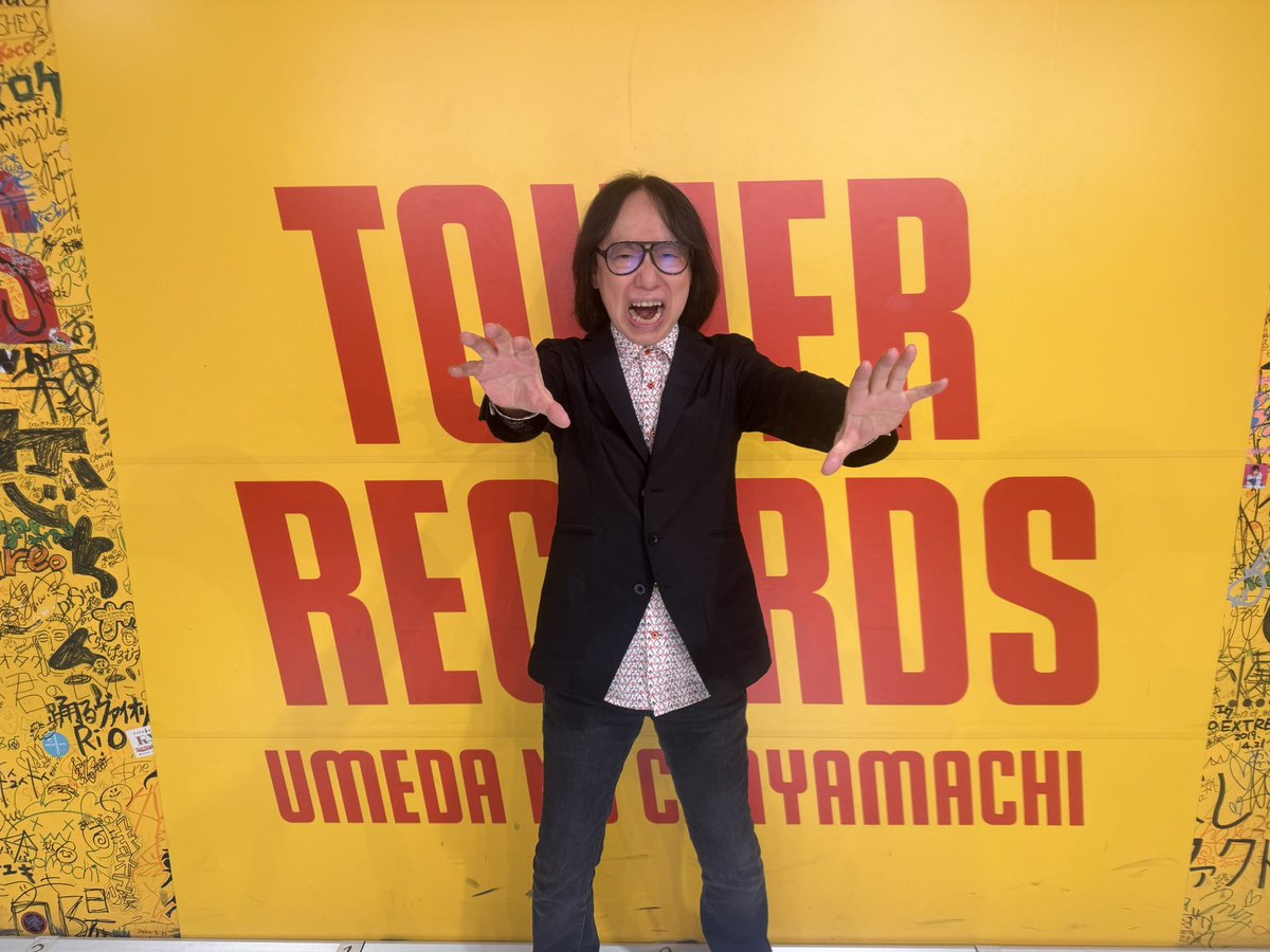 802rockon's tweet photo. 今夜、タワーレ���ード梅田NU茶屋町店 で🔥政則⼗番勝負ハーフタイムトークショー🔥が開催されました！

ご参加頂いたみなさん、ありがとうございました🙇‍♂️感想はぜひ今夜の番組に！

政則⼗番勝負POP UP STOREは、10/4(日)まで開催ですので、まだの方はお早めに🤘

#802RO https://t.co/ZAYAAoK81u