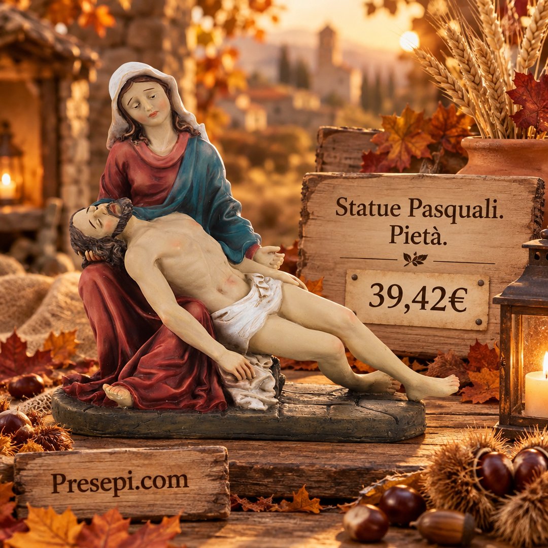 presepi_com's tweet photo. Statue Pasquali. Pietà.: gruppo statuario da collezione, 39,42€ IVA inclusa.
👉 https://t.co/eyXodm1ZUg
#presepe #pasqua #artigianato https://t.co/qmHh5knOg0