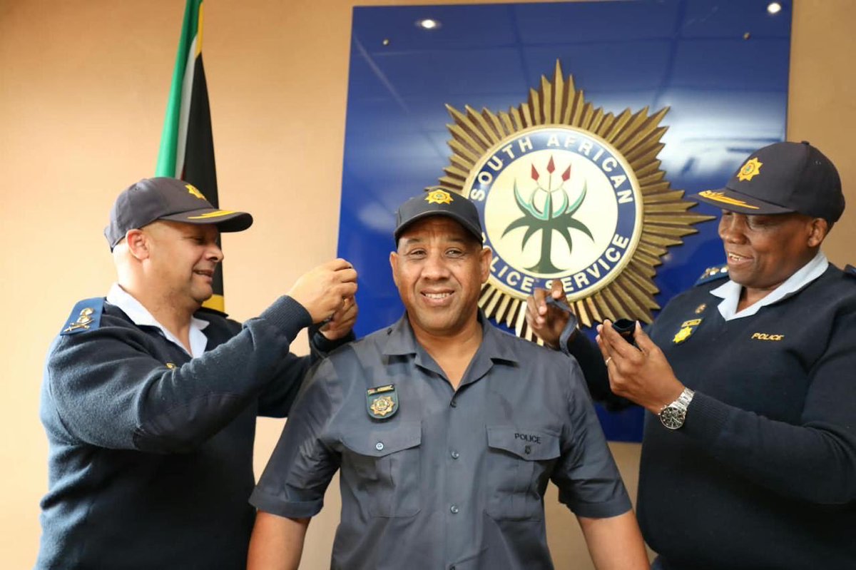 SAPoliceService's tweet photo. #sapsWC [WESTERN CAPE SAPS CONFERS RANKS ON 171 NEWLY PROMOTED OFFICERS]

Today, Friday, 2 October 2026, the Western Cape #SAPS hosted a rank-conferring ceremony at the Provincial Headquarters in Green Point, Cape Town, where 171 members were formally conferred with their new ranks.

The ceremony was officiated by the Western Cape Provincial Commissioner, Lieutenant General Sizakhele Dyantyi, together with members of the Provincial Management.

The promotions comprise 18 Colonels, 75 Lieutenant Colonels and 78 Captains, marking an important milestone in the careers of these officers and recognising their increased responsibilities within the organisation.

Addressing the newly promoted officers, Lieutenant General Dyantyi congratulated them on their achievements and reminded them that promotion comes with greater responsibility and accountability.

He sent them off with clear marching orders: to go out and make a meaningful difference in their respective environments, lead with purpose, and ensure that the communities they serve ultimately benefit from their commitment and leadership.

SAPS Western Cape congratulates all the newly promoted officers and wishes them every success as they take on their new responsibilities.

#ServiceExcellence #SAPSCareers ST

https://t.co/W4fOKtng2b