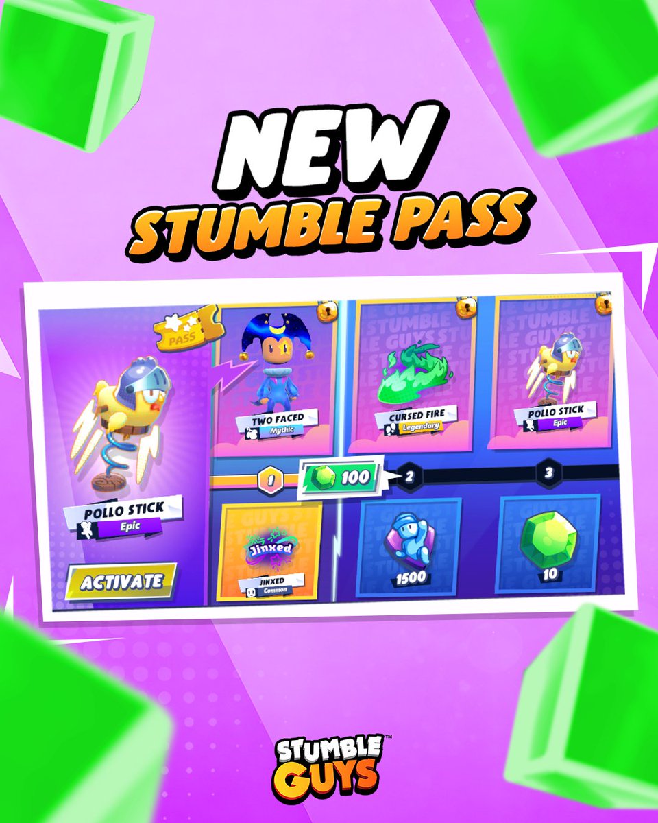 StumbleGuysGame's tweet photo. πͺ Step right up, the Pass just got cursed π»
A brand new Stumble Pass has rolled into town for Cursed Fair β¨
Life's short, stumble spooky ππ‘
π https://t.co/4pqeqUFzYB
#StumbleGuys #CursedFair https://t.co/kFEJUu2kDh