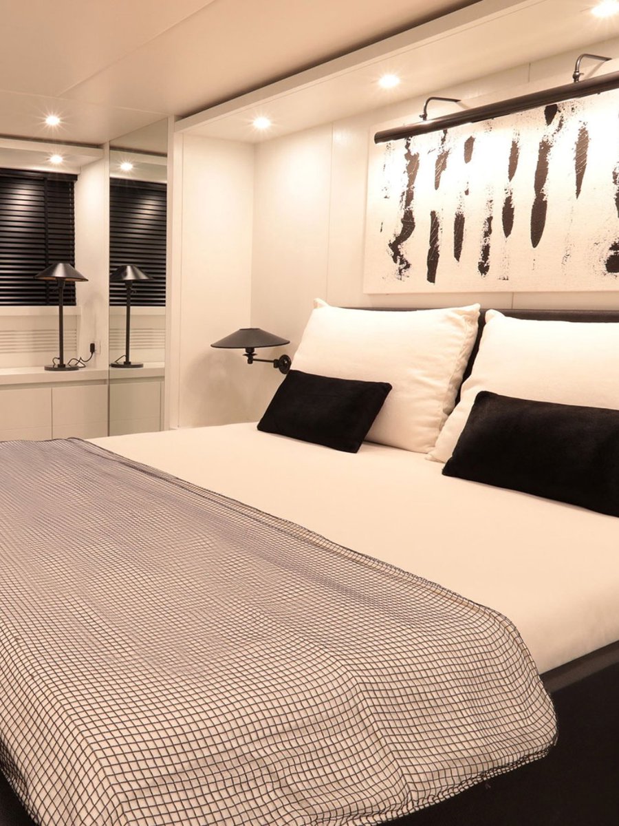 OCyachts's tweet photo. NIKCA, a 2009 Maiora, has had a major price reduction.

Extensively refitted between 2019 and 2025, this 28m motor yacht pairs Stefano Dorata's elegant interiors with genuine performance, cruising at 18-20 knots on twin MTU engines. A full-beam Owner's suite and three further staterooms accommodate eight guests in comfort.

Continuous mechanical and cosmetic upgrades keep her in excellent condition. She is currently available for private viewings near Naples.

Asking price is EUR 1,450,000.
🔗https://t.co/hUTwyrwkiQ