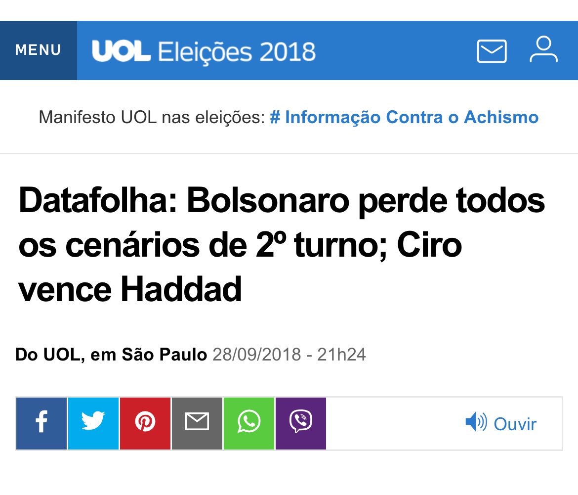 Nitrozeu09's tweet photo. @flascott10 O DataFolha é uma várzea https://t.co/wwg4aSSZUW