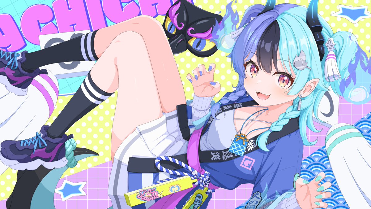 Hatsuakarin's tweet photo. 熱千めらちゃんを描いたのじゃ！
配信応援してるのじゃ！
#めら組絵図 https://t.co/cfFcoP7KXn