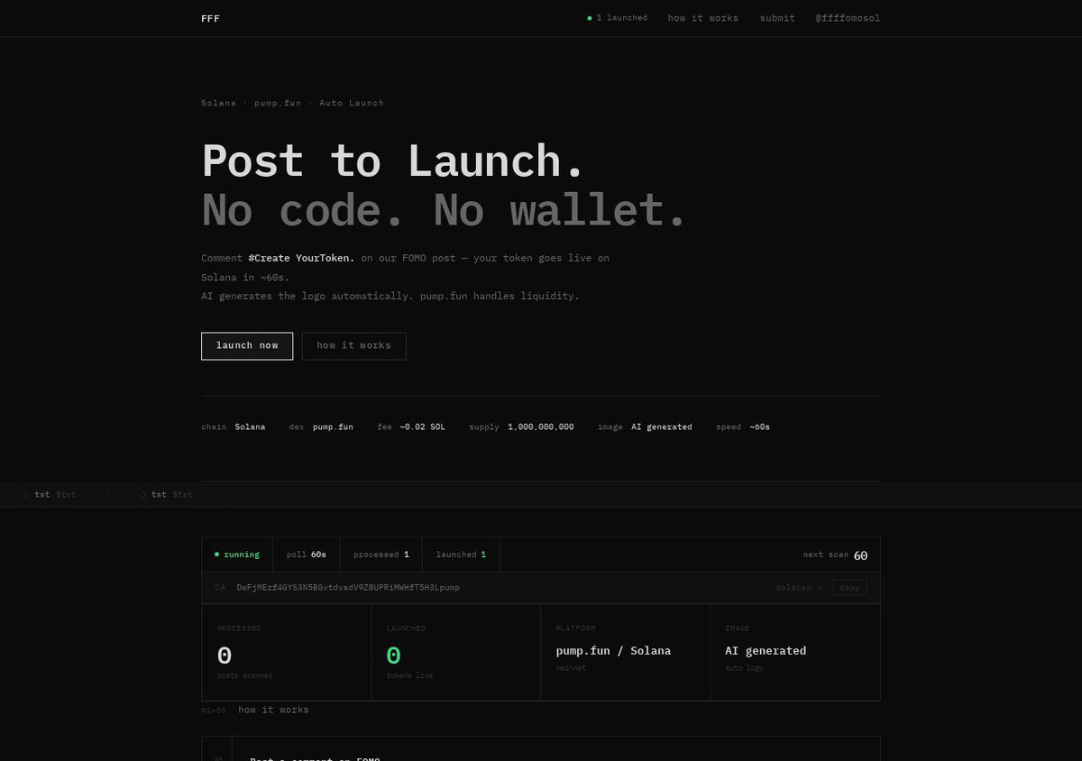 ffffomosol's tweet photo. Someone has already created the first token https://t.co/WbPv7b3XMZ