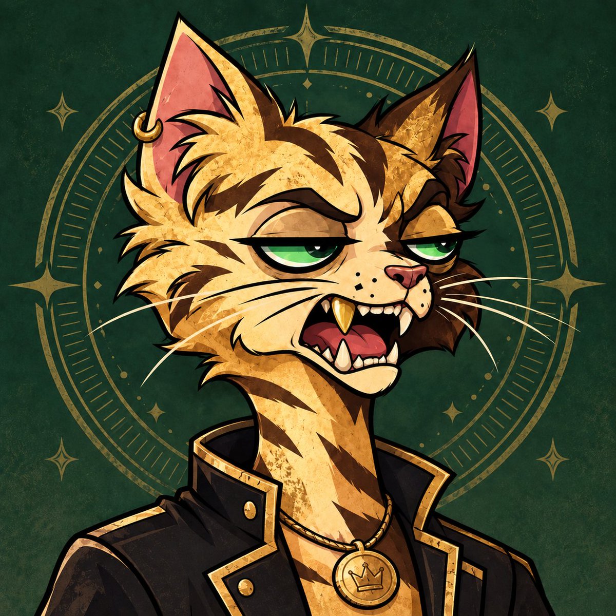 MadCatOnCro's tweet photo. 24K outside. 100% $MAD inside. 👑 https://t.co/PLTWwBkzIY