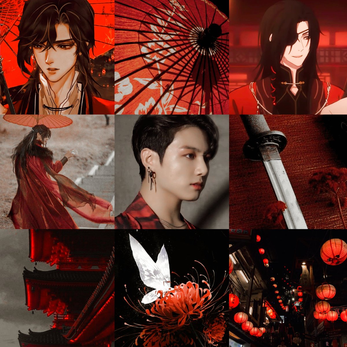 byjuviforkv's tweet photo. Jungkook x Hua cheng      Taehyung x Xie lian https://t.co/4NUAsgcVdX