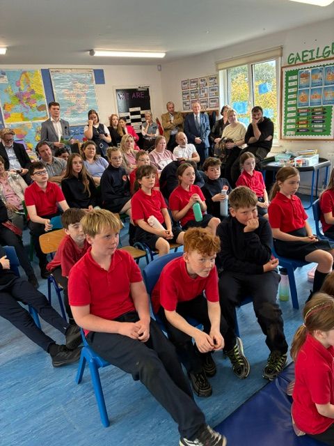 CodeWeekEU's tweet photo. At Curraghboy National School in Co. Roscommon, pupils are showing how creativity, digital learning and student voice can connect a rural Irish classroom with communities across Europe.

https://t.co/DH6sjQRLA6

#EUCodeWeek #CodeWeek2026 #DigitalSkills #Ireland #Roscommon https://t.co/QSG7jQ8ZbO