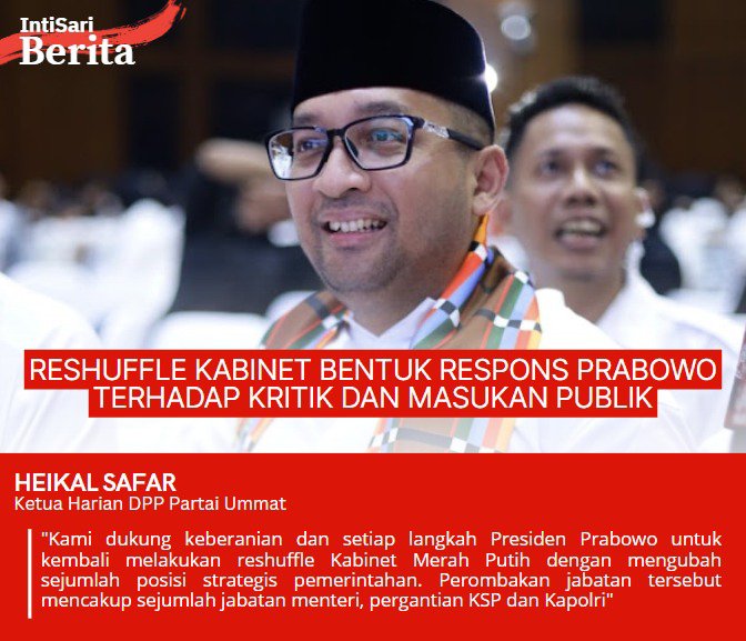dwicitraanggra's tweet photo. dukung penuh perombakan kabinet yang dilakukan Prabowo sekarang ini bukti dia peduli sama aspirasi rakyat yang masuk https://t.co/5gdwhZ9JQk